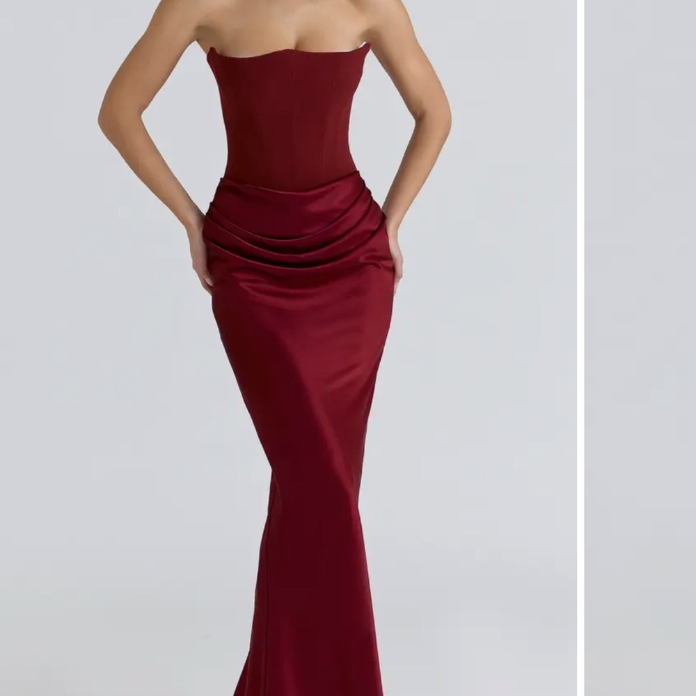 House of CB Persephone Strapless Corset Gown size small